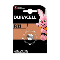 Батарейка Duracell CR1632 BL1 Lithium 3V (1/10/100) 