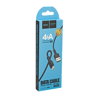Кабель HOCO X33 USB (m)-microUSB (m) 1м 4.0A ПВХ черный (1/33/330)