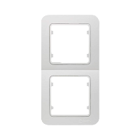 Рамка Makel Lillium 2пост. вертикальная 71032 (1/25)