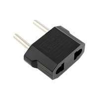 Сетевой переходник Без бренда американская вилка черный