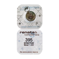 Батарейка Renata 395 (SR927SW) Silver Oxide 1.55V (1/10/100) 