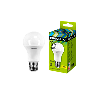 Лампа светодиодная Ergolux A60 E27 12W 3000К 180-240V груша ЛОН (1/10/100)
