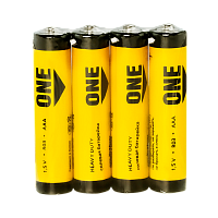 Батарейка Smartbuy ONE R03 AAA Shrink 4 Heavy Duty 1.5V (4/60/600)