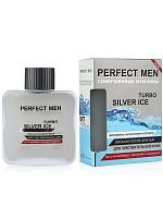 Лосьон после бритья XXI CENTURY Perfect Men Turbo Silver Ice для чувствительной кожи 100мл (1/48)