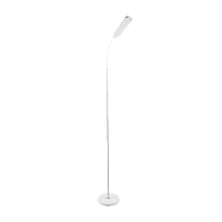 Торшер Ultraflash UF-831 12W LED 3 ур.ярк. на основании белый (1/6) 