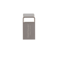Флеш-накопитель GoPower MINI 32GB USB2.0 металл серебряный (1/50/1000) 