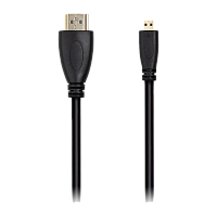 Кабель Smartbuy K-318 HDMI (m)-microHDMI (m) 1.8м силикон ver.1.4 черный (1/25)