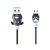 USB кабель REMAX Fortune (IPhone5/6/7/SE) RC-106i Серый