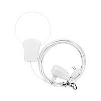ТВ-Антенна комнатная Уралочка активная с питанием DVB-T/T2 3.0м 12V (1/40)