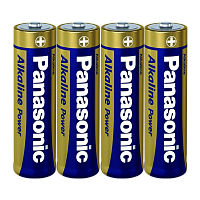 Батарейка Panasonic Alkaline power LR6 AA Shrink 4 1.5V (4/48/240)