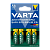 Аккумулятор предзаряженный RTU Varta HR6 AA BL4 NI-MH 2100mAh (4/40/400)