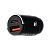 *Автомобильное З/У GoPower GPQC12 1USB+1Type-C 22.5W Mini черный (1/100)