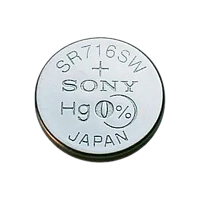 Батарейка Sony 315 (SR716SW) BL1 Silver Oxide 1.55V (1/10/100/1000) 
