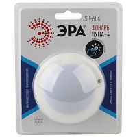 Фонарь пушлайт ЭРА SB-604 Луна-4 4W COB от батареек сенс. белый