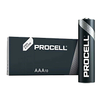 Батарейка Duracell Procell LR03 AAA BOX10 Alkaline 1.5V (10/100/76800)