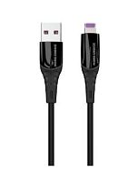 Кабель MORE CHOICE K35i USB (m)-Lightning (m) 1м 2.4A силикон черный (1/20/200)