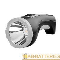 Фонарь туристический Фаzа AccuF2-L3W 3W SMD от аккумулятора прямая подзарядка черный (1/20)