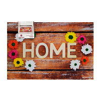 Коврик придверный VORTEX "Home", цветочный вальс Samba 40х60см (1/15)