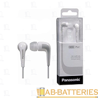 Наушники внутриканальные Panasonic RP-HJE140 белый 