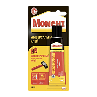 Клей Момент 88 30мл универсальный особопрочный BL1 (1/25)