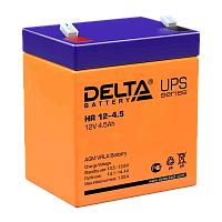 Аккумулятор свинцово-кислотный Delta HR 12-4.5 12V 4.5Ah (1/10) 