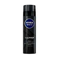 Пена для бритья Nivea Ultra 200мл с активным углем (1/12)