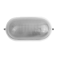 Светильник влагозащищенный Camelion 1402S 60W 230V E27 накладной 100мм белый (1/12)