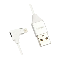 Кабель Remax RL-LA01 USB (m)-Lightning (m) 1м 2.1A белый