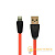 Кабель Proda RC-030I Alien USB (m)-Lightning (m) 1.0м 2.1A силикон красный
