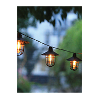 Гирлянда Космос LOFT 8LED уличная нить 1 режим черный (1/6)