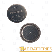 Аккумулятор ML1220 Panasonic 3V, Lithium, MnO2-Li 17мАч