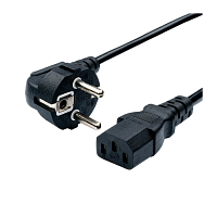 Кабель питания Atcom AT4547 евровилка-C13 (f) 3.0м ПВХ черный (1/10/100)