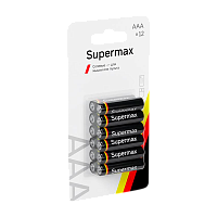 Батарейка Supermax R03 AAA BL12 Heavy Duty 1.5V (12/144/576)