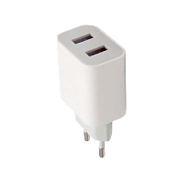 Сетевое З/У GoPower GP2U 2USB 2.4A 12W белый (1/108)