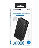 Внешний аккумулятор Borofone BJ55A 20000mAh 2USB+Type-C черный