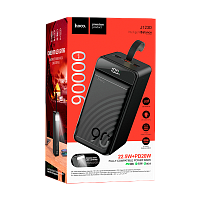 Внешний аккумулятор HOCO J123D 90000mAh 22.5W 3USB LED черный