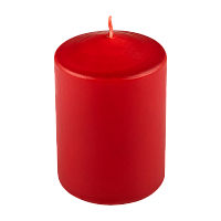 Свечи интерьерные Волшебная страна Deco 1шт. бордовый (1/19)