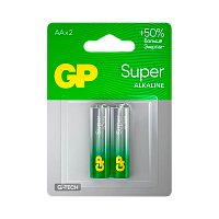 Батарейка GP Super G-Tech LR6 AA BL2 Alkaline 1.5V (2/20/160)