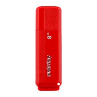 Флеш-накопитель Smartbuy Dock 8GB USB2.0 пластик красный