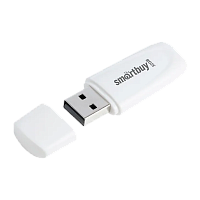 Флеш-накопитель Smartbuy Scout 32GB USB2.0 пластик белый