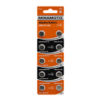 Батарейка Minamoto G6/LR920/LR69/371A/171 BL10 Alkaline 1.5V (10/200/10000) 