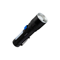 Фонарь ручной Космос 133Lit 10WLED+2COBLED от аккум IP54 3 режима черный (1/30/120)