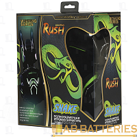 Наушники полноразмерные Smartbuy Rush COBRA с микр. игровые черный зеленый 