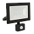 Прожектор светодиодный Ultraflash LFL-2002S C02 20W 230V IP65 6500К холодный черный (1/40)
