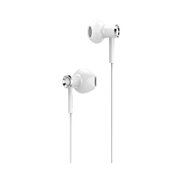 Наушники вставные HOCO M47 с микр. белый (1/21/210)