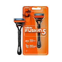 Бритва Gillette "FUSION" 5 лезвий 1 кассета с триммером ENG (1/2)