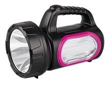 Фонарь туристический Фаzа AccuF7-L3W/L10 3W 1+10LED от аккумулятора черный (1/10)