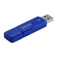 Флеш-накопитель Smartbuy Dock 32GB USB2.0 пластик синий 
