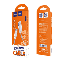 Кабель HOCO X24 USB (m)-Type-C (m) 1м 2.4A TPE белый (1/31/310)