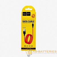 Кабель HOCO X29 USB (m)-Type-C (m) 1м 2.0A TPE красный (1/33/330)